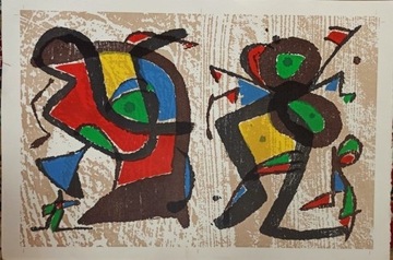 Joan Miro.Drzeworyt..