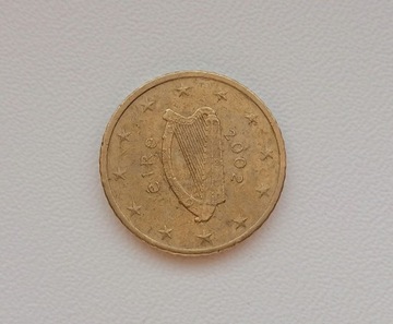 Irlandia 50 Euro Cent - obiegowe