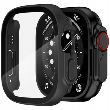 OBUDOWA ETUI + SZKŁO DO APPLE WATCH 49mm Czarne