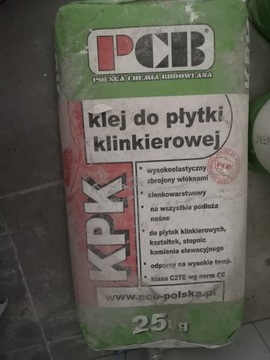 PCB ZAPRAWA KLEJOWA DO PŁYTEK KLINKIEROWYCH klej