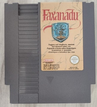 Faxanadu Nintendo NES PAL Unikat