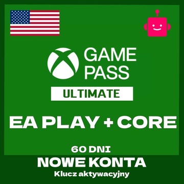 XBOX GAME PASS ULTIMATE + EA PLAY + GOLD [60 dni]