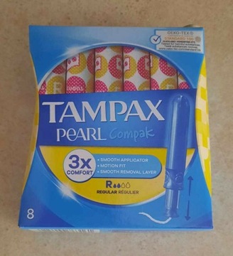 Tampax Pearl Compak 8 sztuk 
