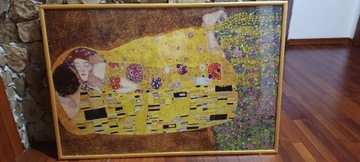 Obraz  Der Kuss Gustav Klimt reprodukcja