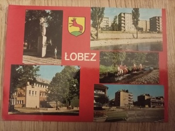 Widokówka Łobez 1978 rok