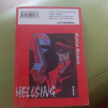 Hellsing Tom 3 – Kohta Hirano - wyd.1 -2004r.