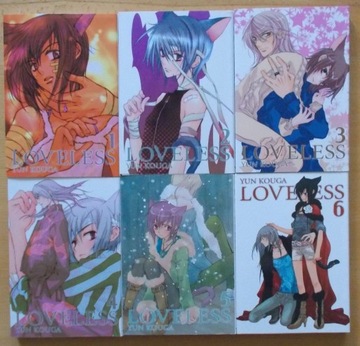 Manga LOVELESS tom 1-6  NOWE