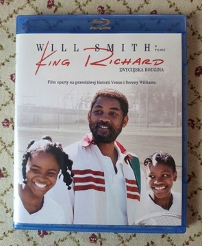 Film King Richard Zwycięska Rodzina Blu-Ray PL