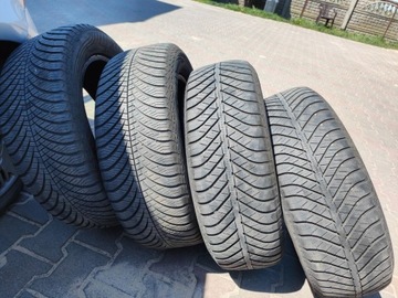 215/60/17 Goodyear  Vector 4season cena komplet 