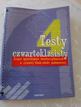 Testy czwartoklasisty Zestaw sprawdzianów