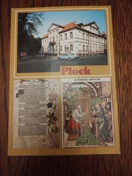 Widokówka - Widok Płocka 1970r.-3 zdjęcia