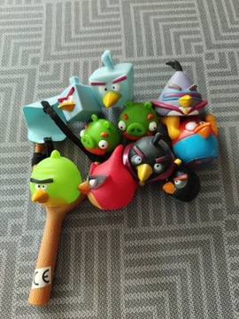 Angry Birds figurki gumowe komplet 