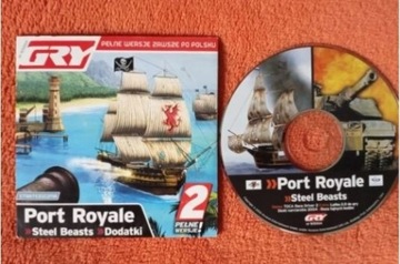 Port Royale + Steel Beasts PC PL Gry 9/2004