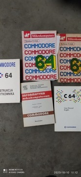 Commodore 64 zestaw książek, okazja.