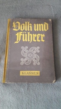 Stara niemiecka książka z okresu II WOJNY NR2