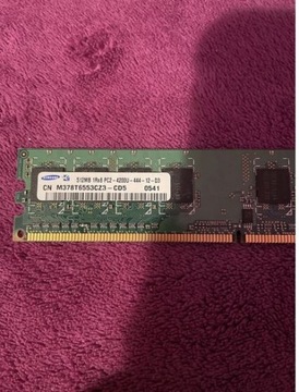 Pamięć RAM Samsung DDR2 512MB PC2-4200