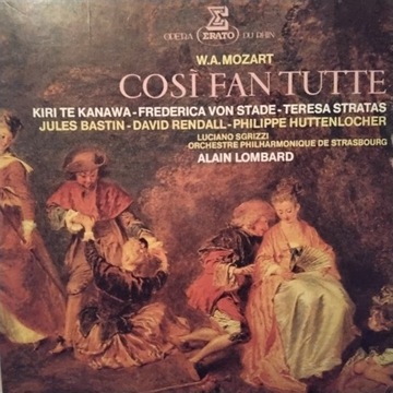 W.A. Mozart - Cosi Fan Tutte  (box 3LP) 