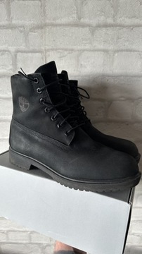 Buty Timberland 6 czarne r. 42 męskie skórzane