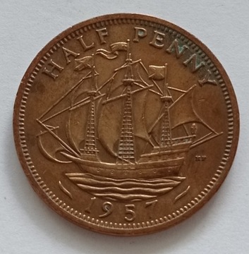 Half Penny 1957