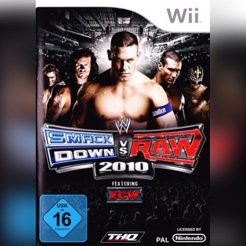 SMACKDOWN VS RAW 2010 Nintendo Wii nowa