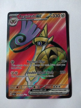 Karta Pokemon Aegislash ex PAR 230