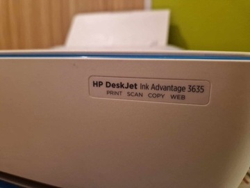 Drukarka HP DeskJet Ink Advantage 3635 biała