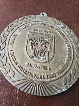 Stary medal mosiądz Bełchatów 2006