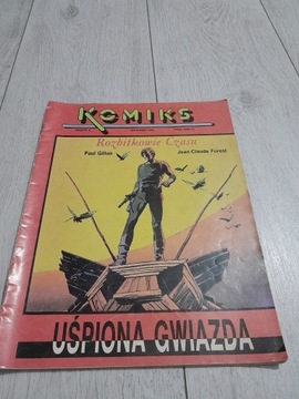 KOMIKS ROZBITKOWIE CZASU UŚPIONA GWIAZDA 6/1990