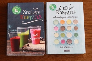 Zielone koktajle 365 przepisów, 2 tomy