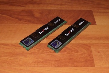 Komplet pamięci DDR2 1GB (2x 512MB) TwinMOS 800MHz