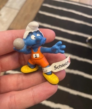 Nowa figurka kolekcja Schleich Smerf olimpijczyk