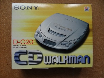 WALKMAN DISCMAN SONY D-C20 UNIKAT ADVENTURE COLLEC