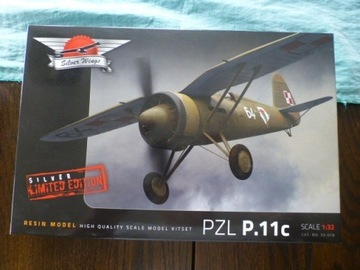 1:32 PZL P-11c Silver Wings