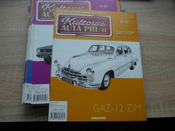 GAZ-12 ZiM KULTOWE AUTA PRL-u NR 83 GAZETKA