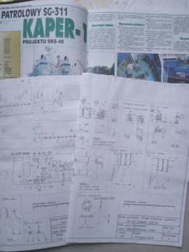 Modelarz okręt patrolowy Straży Granicznej 'Kaper'