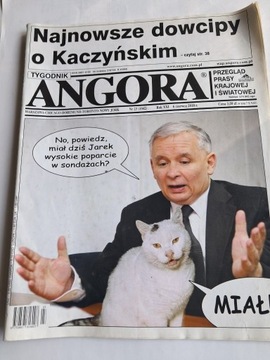 ANGORA nr 23/2010 Kaczyński, Wiktory 2009, Afery 