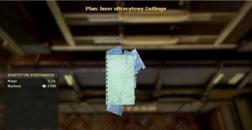 [Fallout 76][PC]|PLAN : LASER ULTRACYTOWY GATLINGA