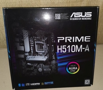 Płyta główna Asus PRIME H510M-A 10 11 gen LED RGB