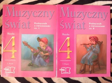 MUZYCZNY ŚWIAT 4 Wójcik podręcznik z ćwiczeniamii