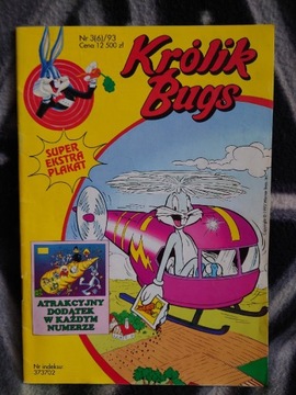 KOMIKS KRÓLIK BUGS NR 3/1993 