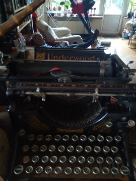 maszyna do pisania Underwood 5  ,.