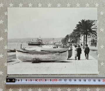 Pocztówka z Nicei (zabytkowy wygląd z 1920 r.)