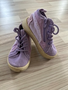 Fioletowe buciki sportowe dla dziewczynki Zara 22