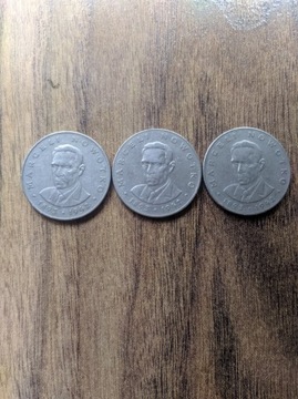 Trzy monety Marceli Nowotko 1977