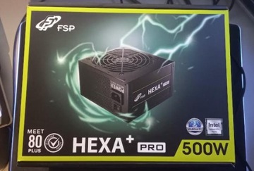 Zasilacz 500W FSP HEXA+ PRO !!CZYTAĆ OPIS!!