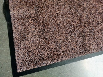 Wycieraczka Mata podłogowa bawełniana ruda 85x150
