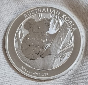 Srebrna moneta 1 oz Koala 2013