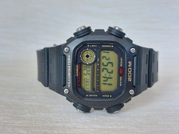 ORYGINALNY, MĘSKI ZEGAREK CASIO DW-291H. KLASYK Z OK. 1999 R.