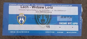 Lech - Widzew wiosna 2004