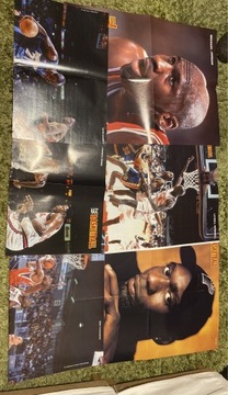 Plakaty Gwiazdy NBA 56x41 dwustronne pakiet 6